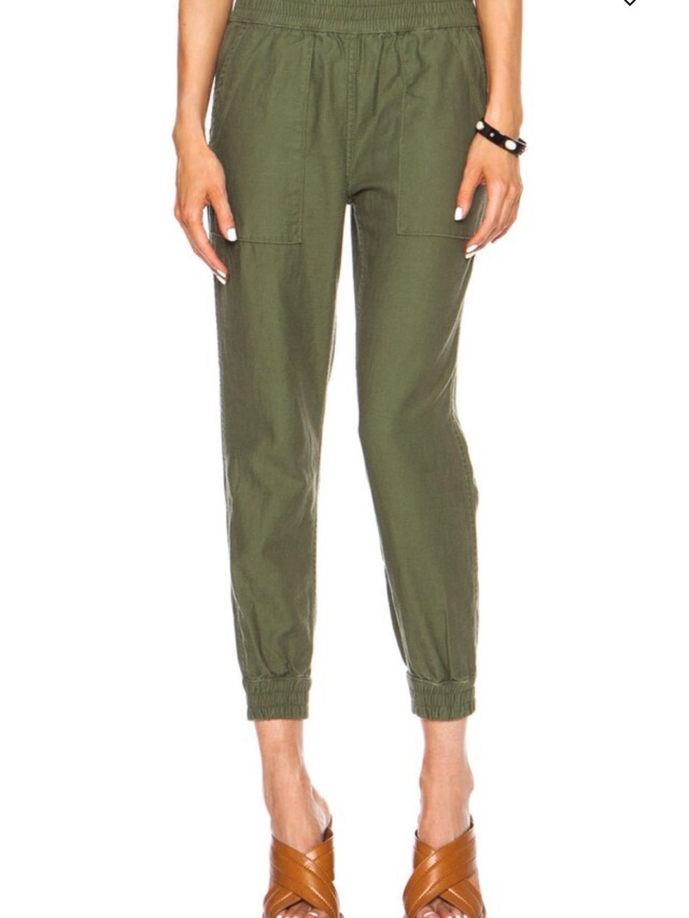 NLST Olive Green Utility Jogger Pants